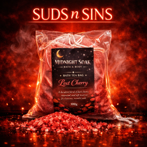 Bath Tea Bags Himalayan Salt - Lost Cherry