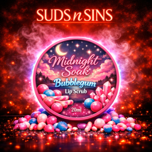 Bubblegum Flavoured Lip Scrub 20g