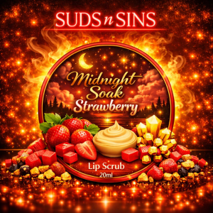 Strawberry Flavoured Lip Scrub 20g