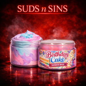 Birthday Cake Scented Whipped Soap