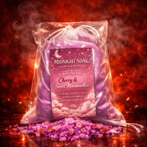 Bath Tea Bags Himalayan Salt - Cherry & Marshmallow
